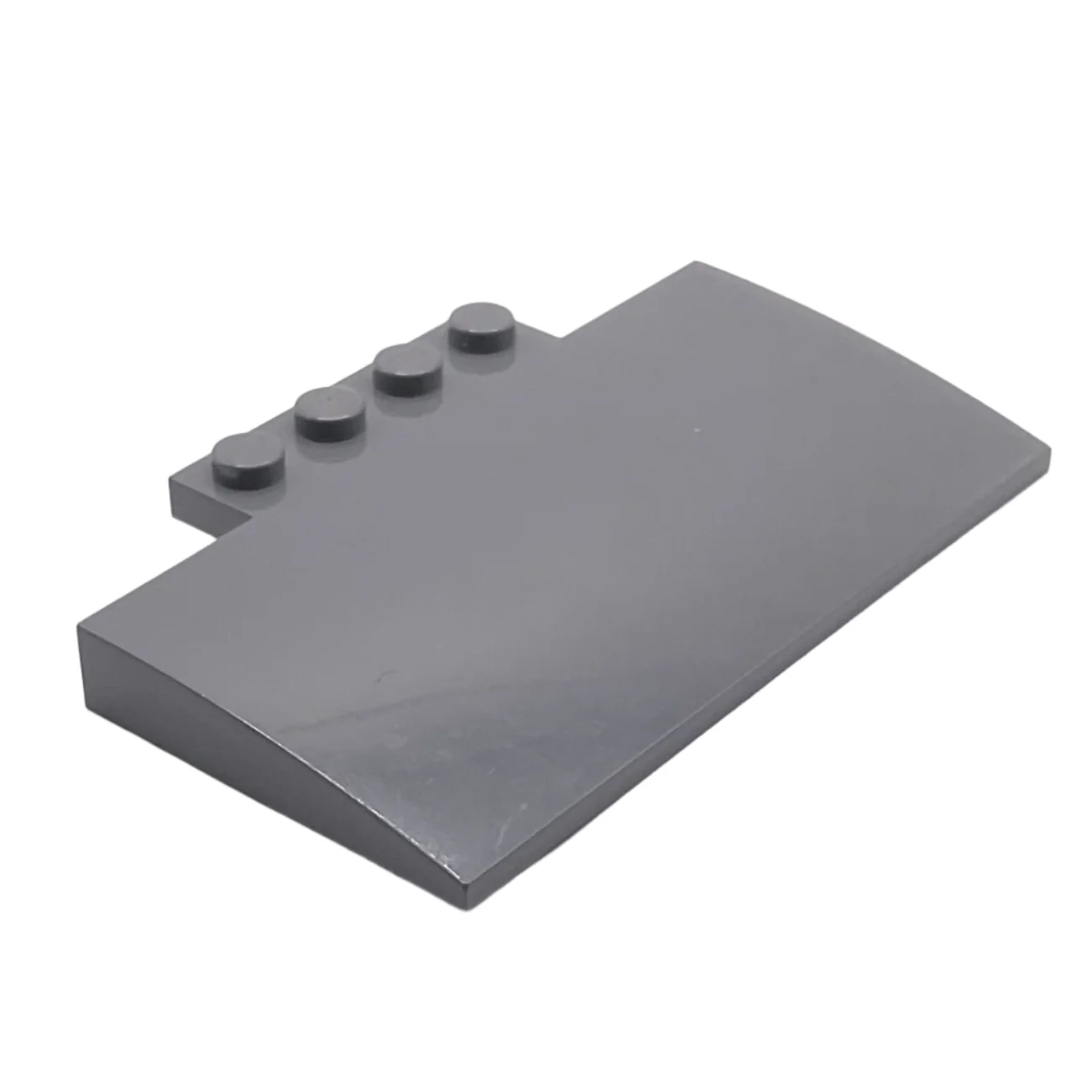 Slope, Curved 5 x 8 x 2/3 with 4 Studs, Part# 15625 - Image 2