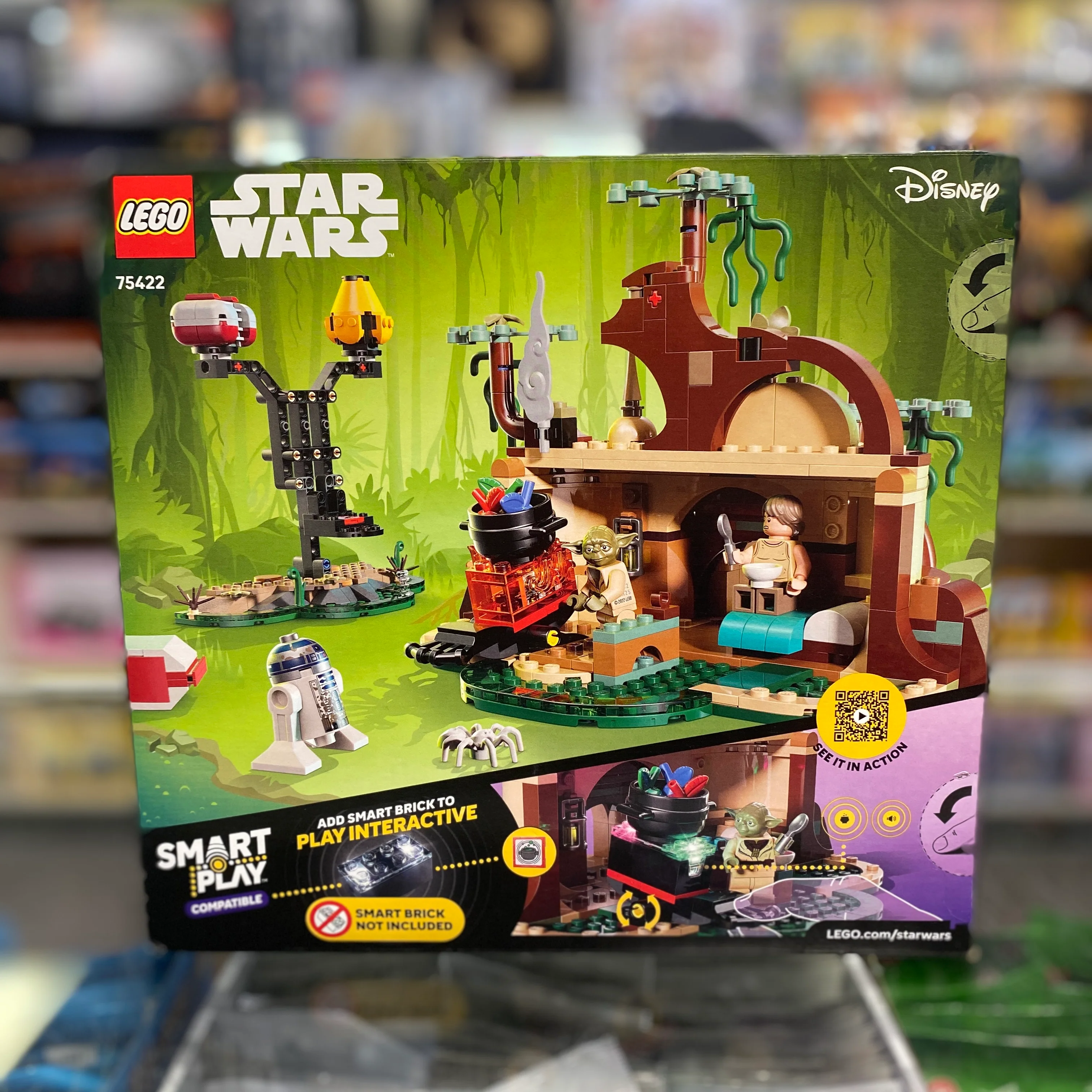 SMART Play™: Yoda's Hut and Jedi Training, 75422 - LEGO® Star Wars Set - Image 2
