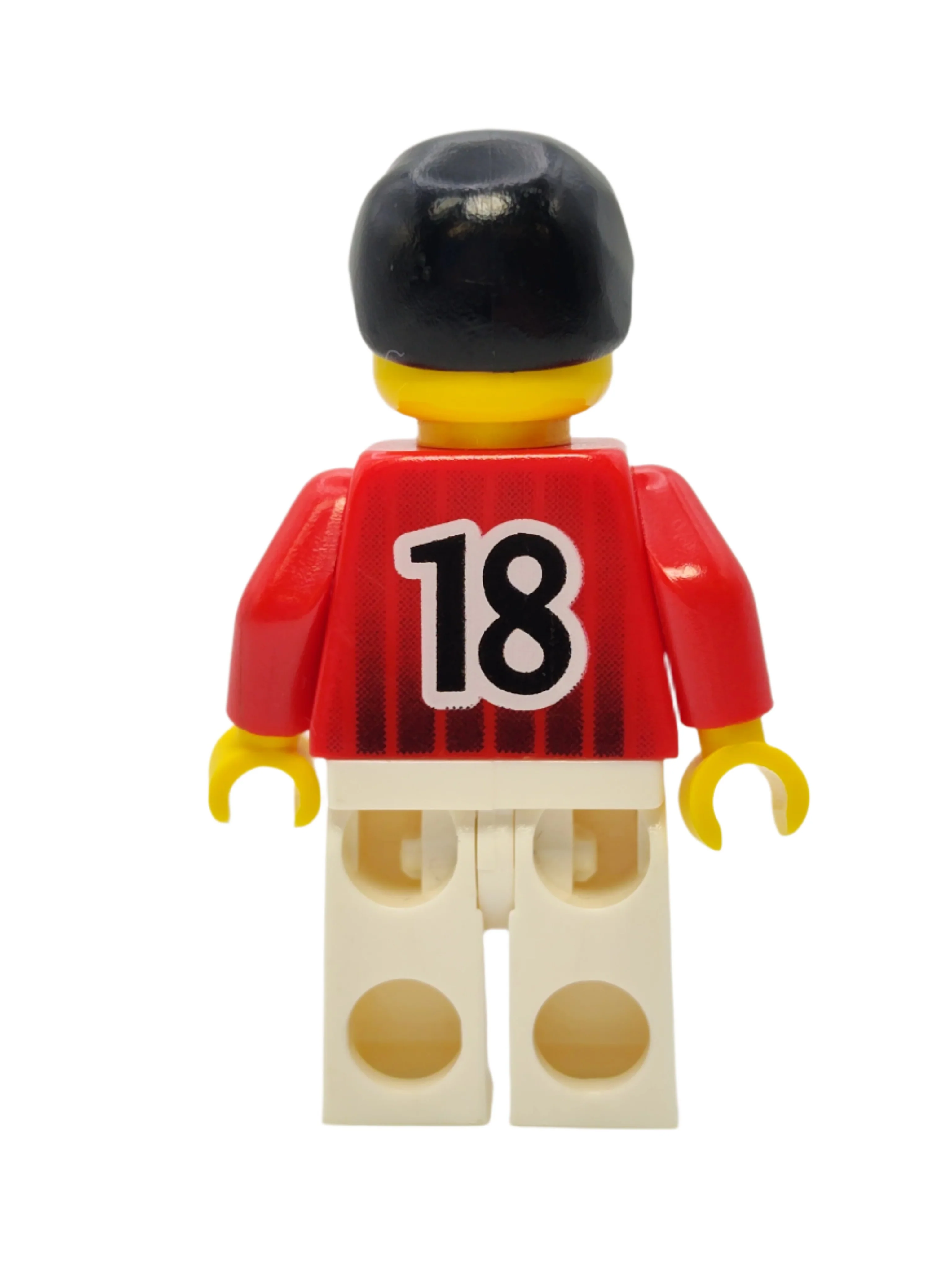 Soccer Player - Red and White Team with Number 18, soc091 - Image 3
