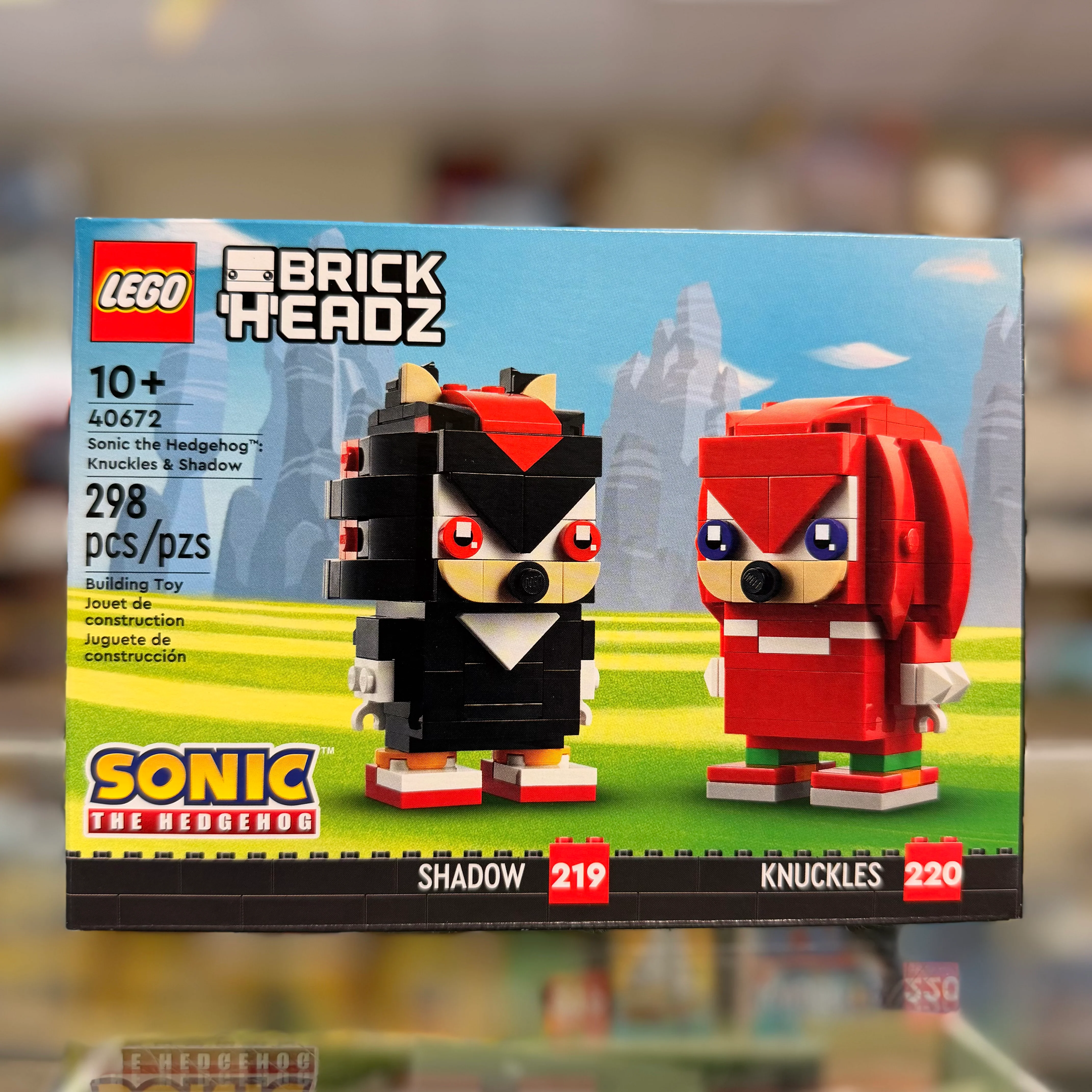 Sonic the Hedgehog: Knuckles & Shadow, 40672 - LEGO® BrickHeadz set