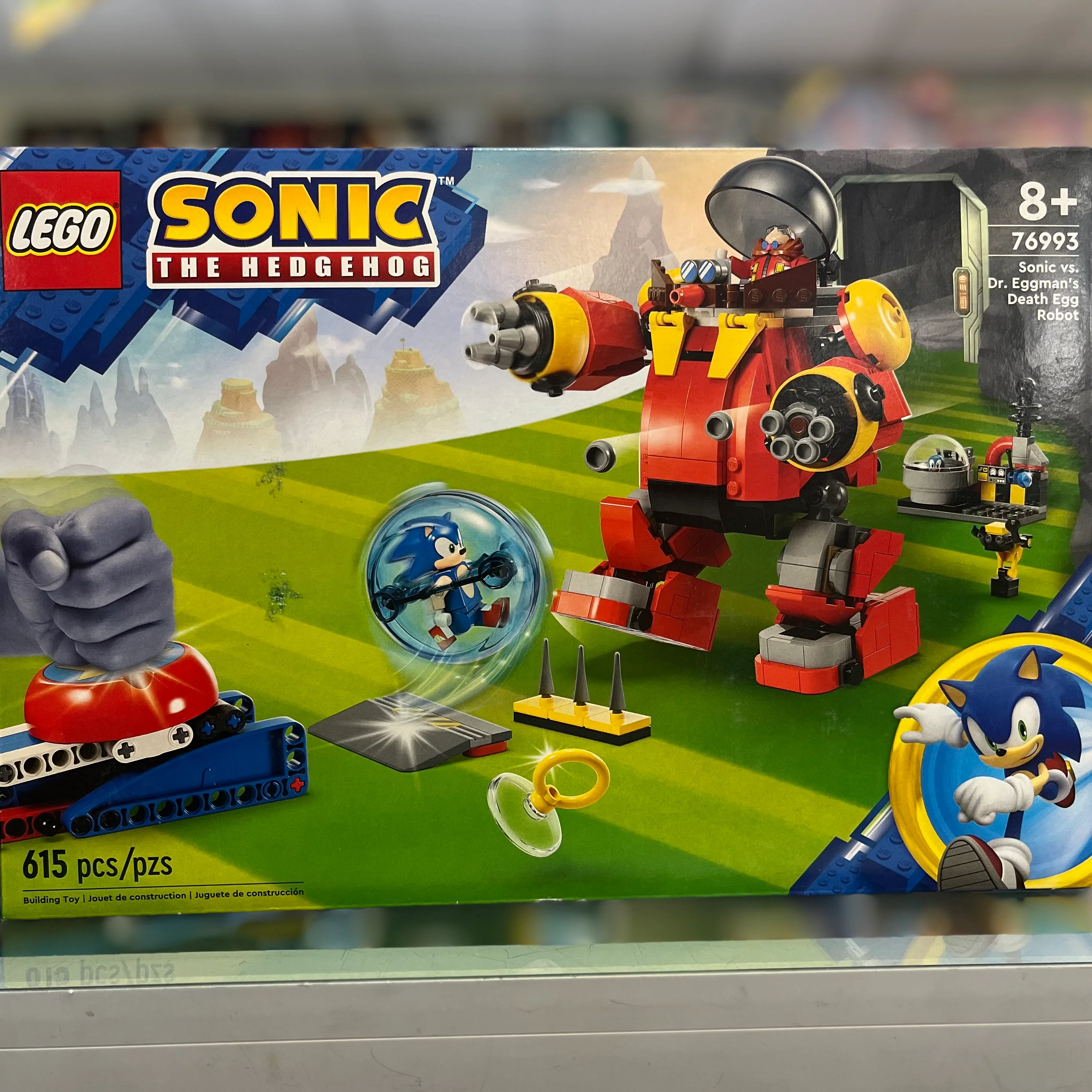 Sonic vs. Dr. Eggman's Death Egg Robot, 76993 - LEGO® Sonic The Hedgehog Set