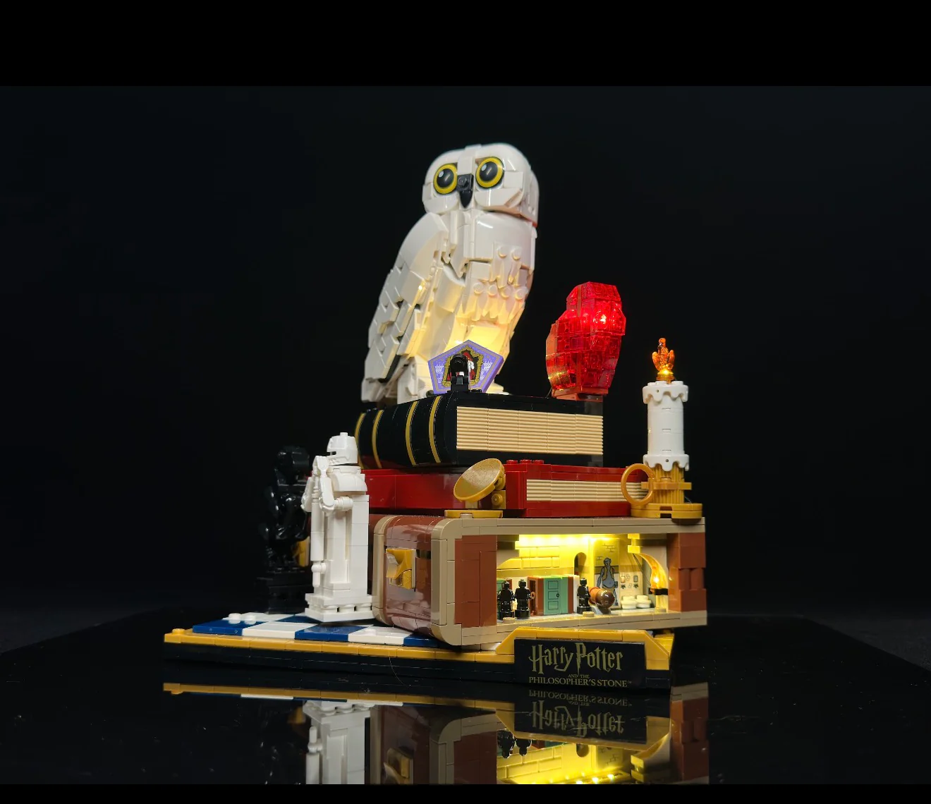 Sorcerer's Stone Collector's Edition 76466 Custom Lighting Kit for LEGO® Set - Image 5