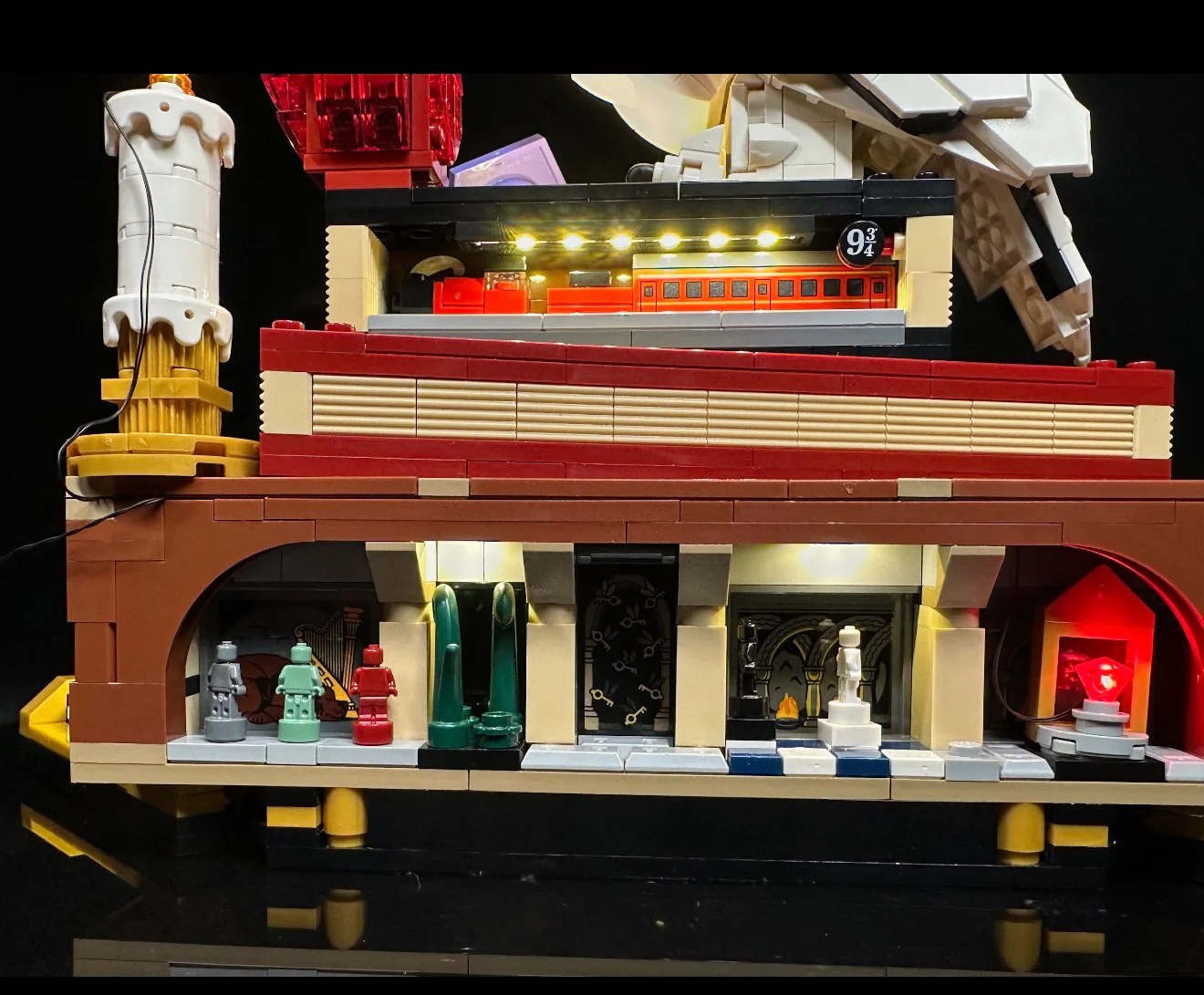 Sorcerer's Stone Collector's Edition 76466 Custom Lighting Kit for LEGO® Set - Image 6