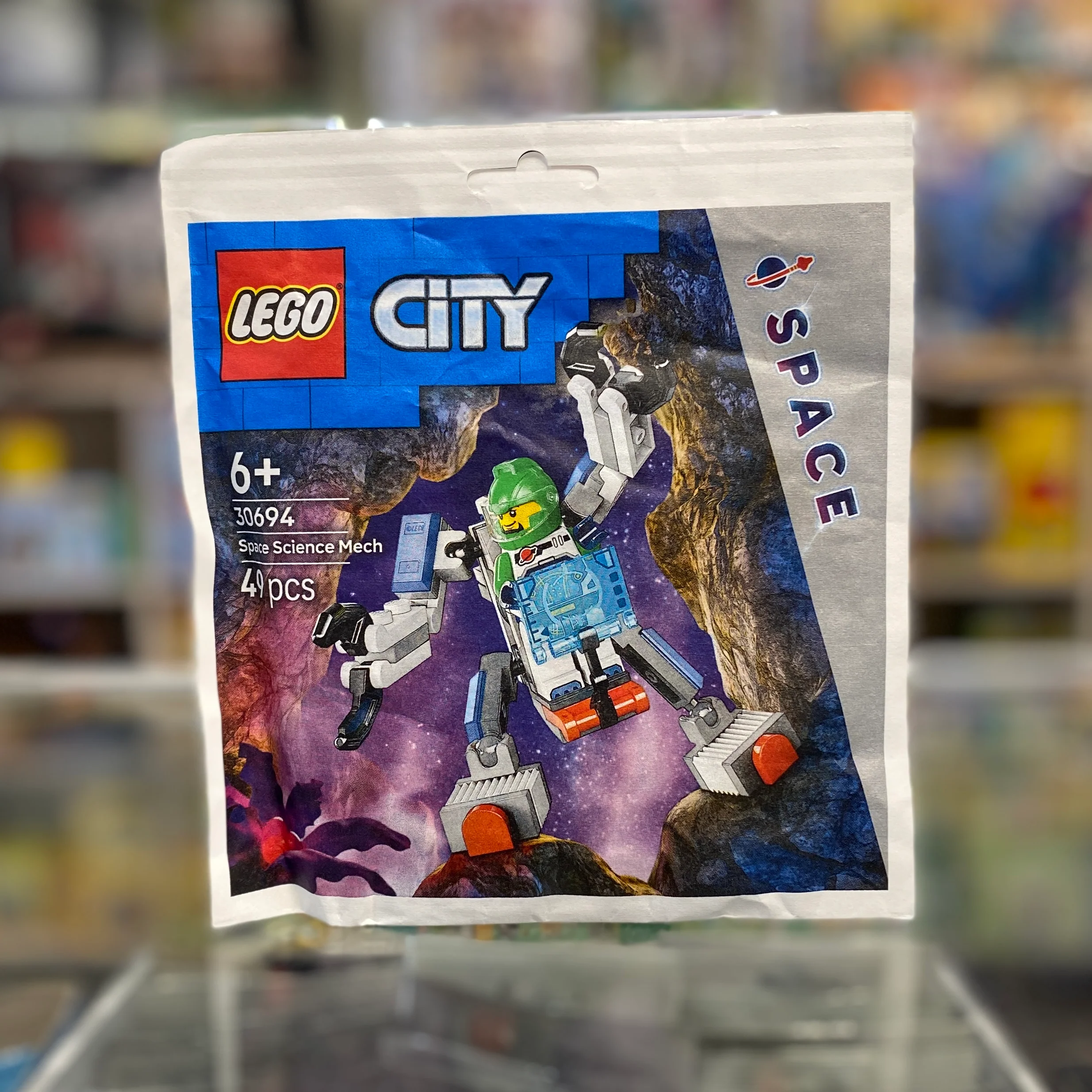 Space Science Mech paper bag / polybag, 30694 - LEGO® City set