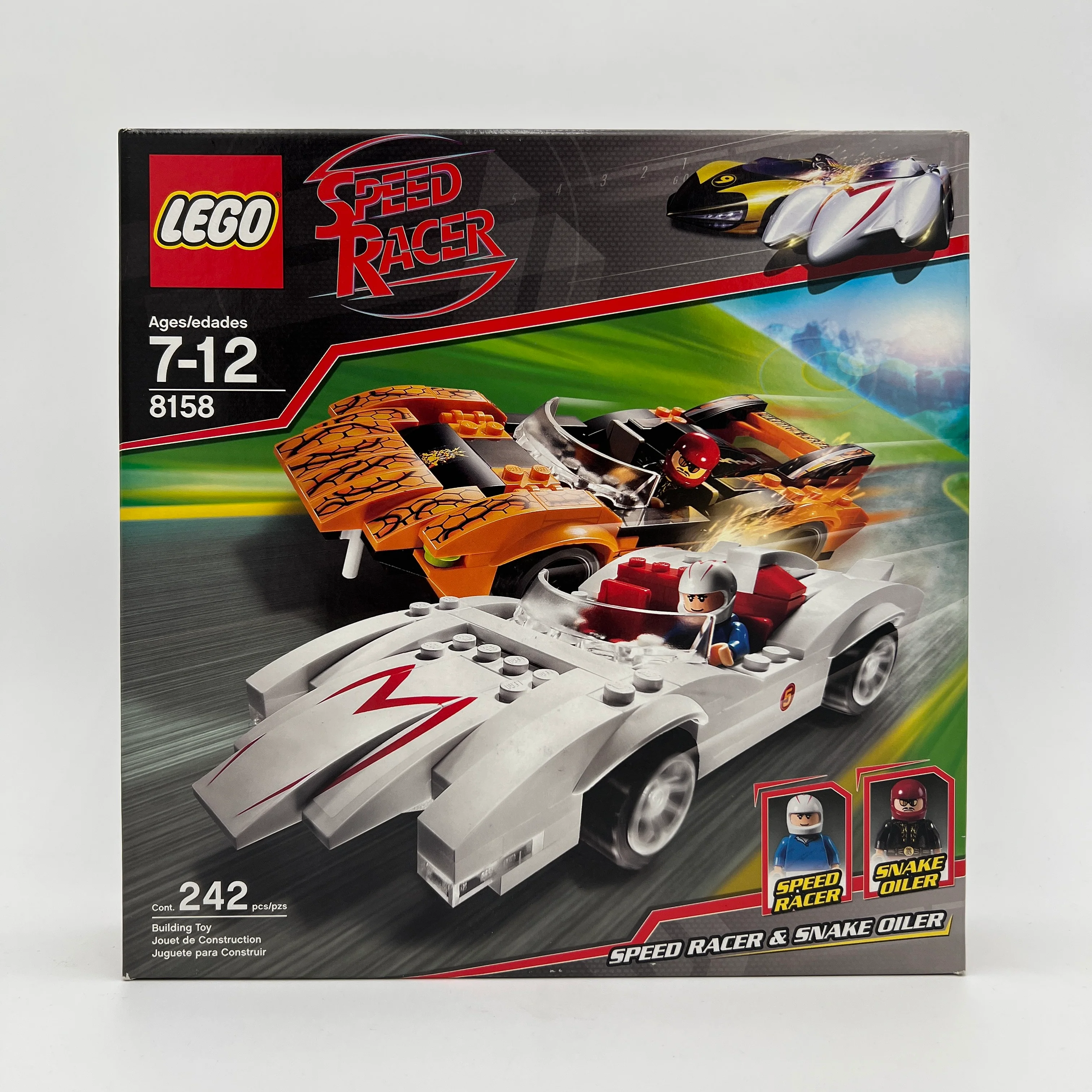 Speed Racer & Snake Oiler, 8158 - Speed Racer Set