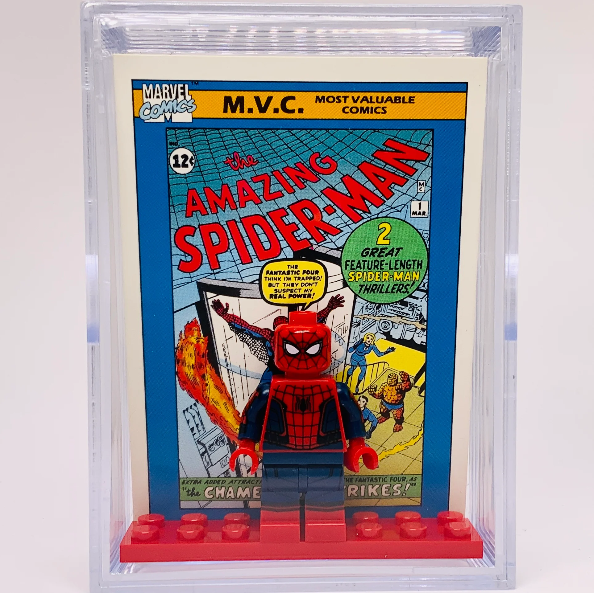 Spider-Man with Trading Card & Collector’s Case