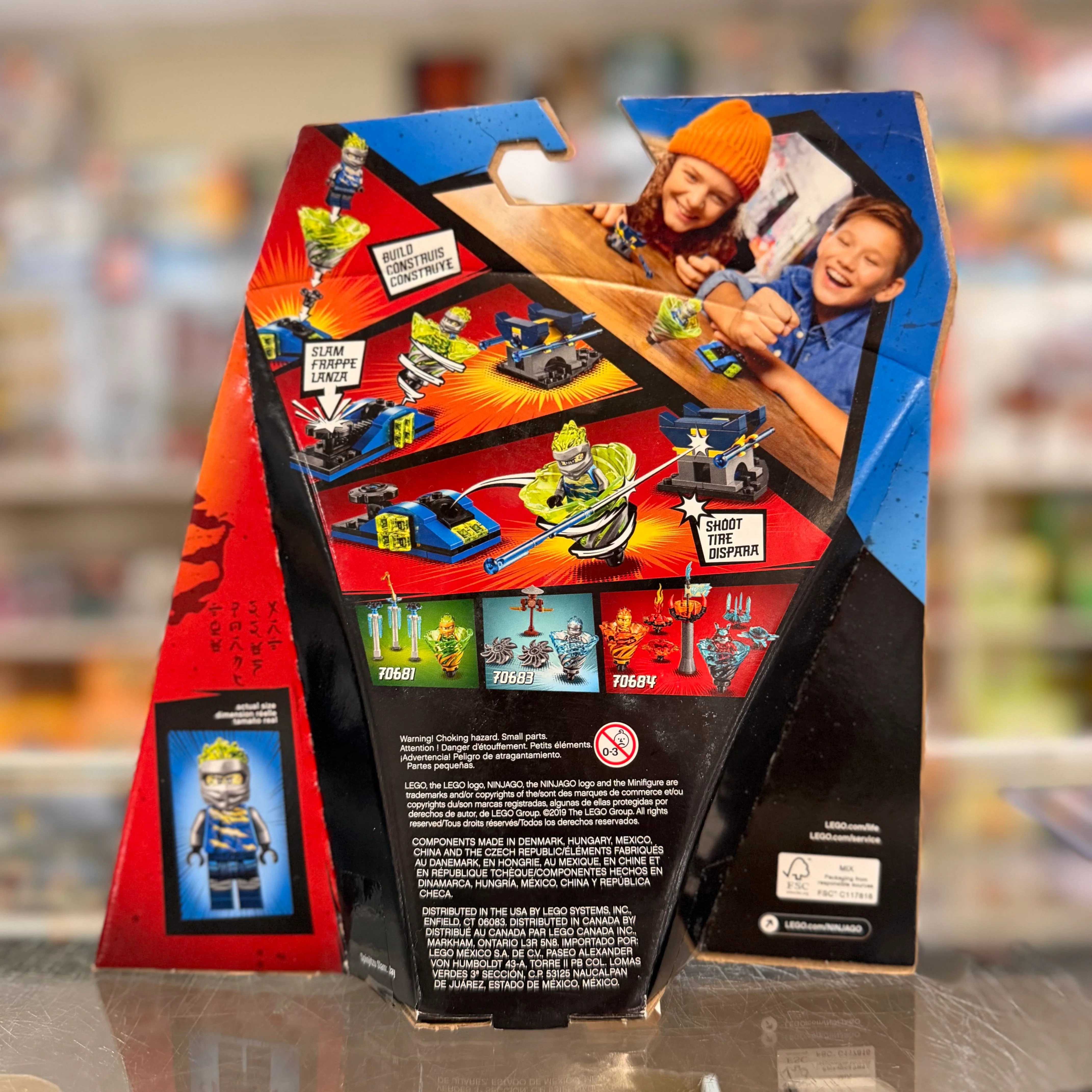 Spinjitzu Slam - Jay, 70682 - LEGO® Ninjago - Image 2