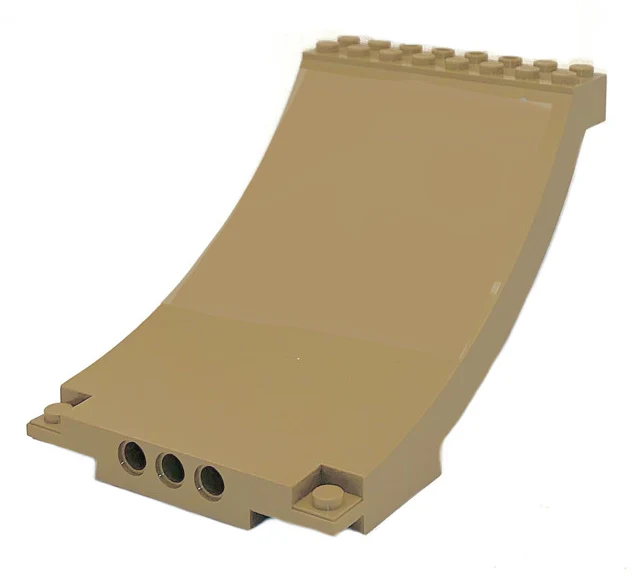 Sports Arena Section/Skateboard Ramp, Part# 43085 - Image 3