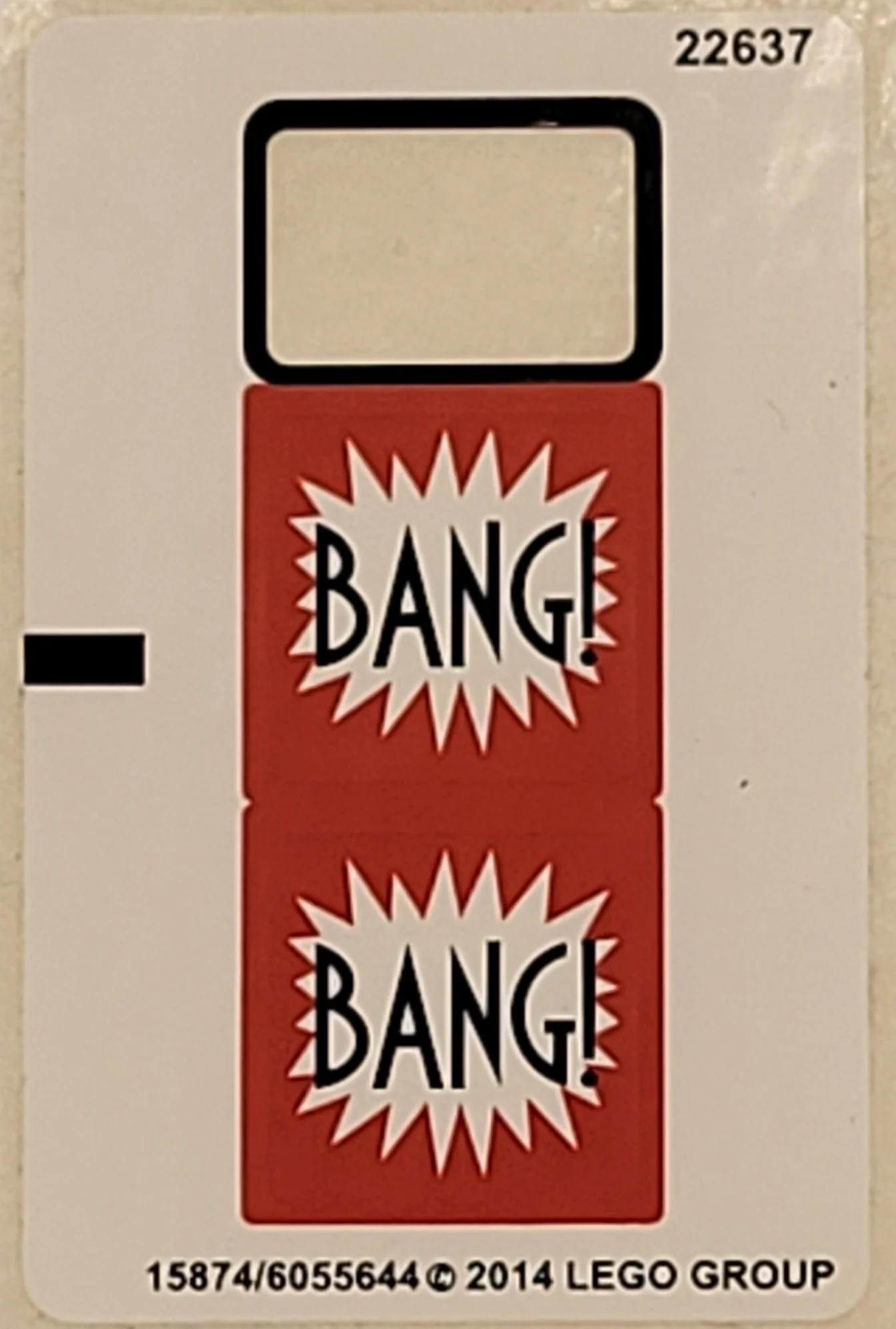 Sticker Sheet for Set Batman: The Joker Steam Roller, 76013 - (15874/6055644), Part# 76013stk01 - Image 2