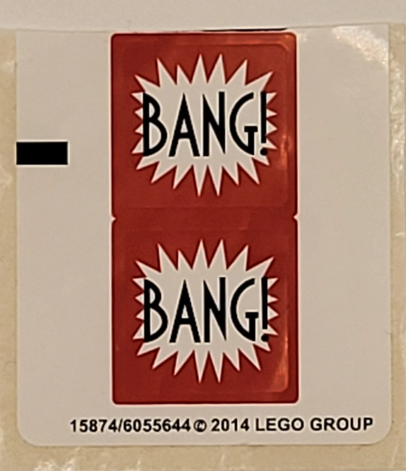 Sticker Sheet for Set Batman: The Joker Steam Roller, 76013 - (15874/6055644), Part# 76013stk01 - Image 3