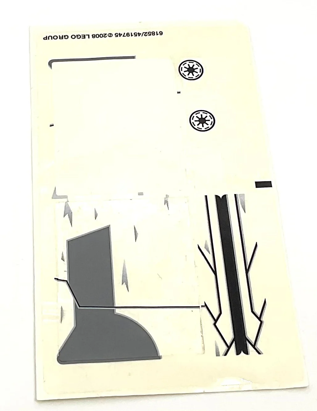 Sticker Sheet for Set Anakin's Jedi Starfighter, 7669 - (61852/4519745), Part# 7669stk01 - Image 2