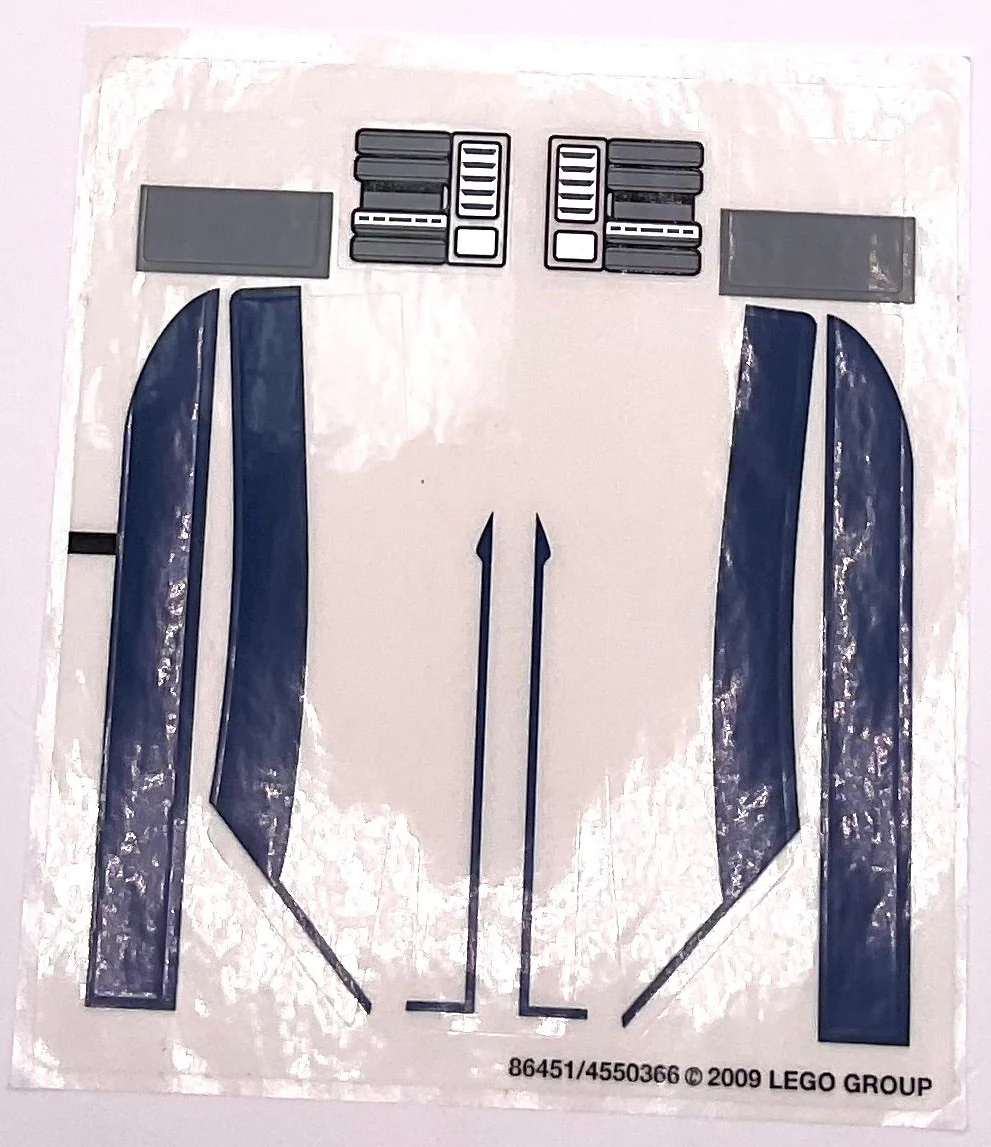 Sticker Sheet for Set Separatist Shuttle, 8036 - (86451/4550366), Part# 8036stk01