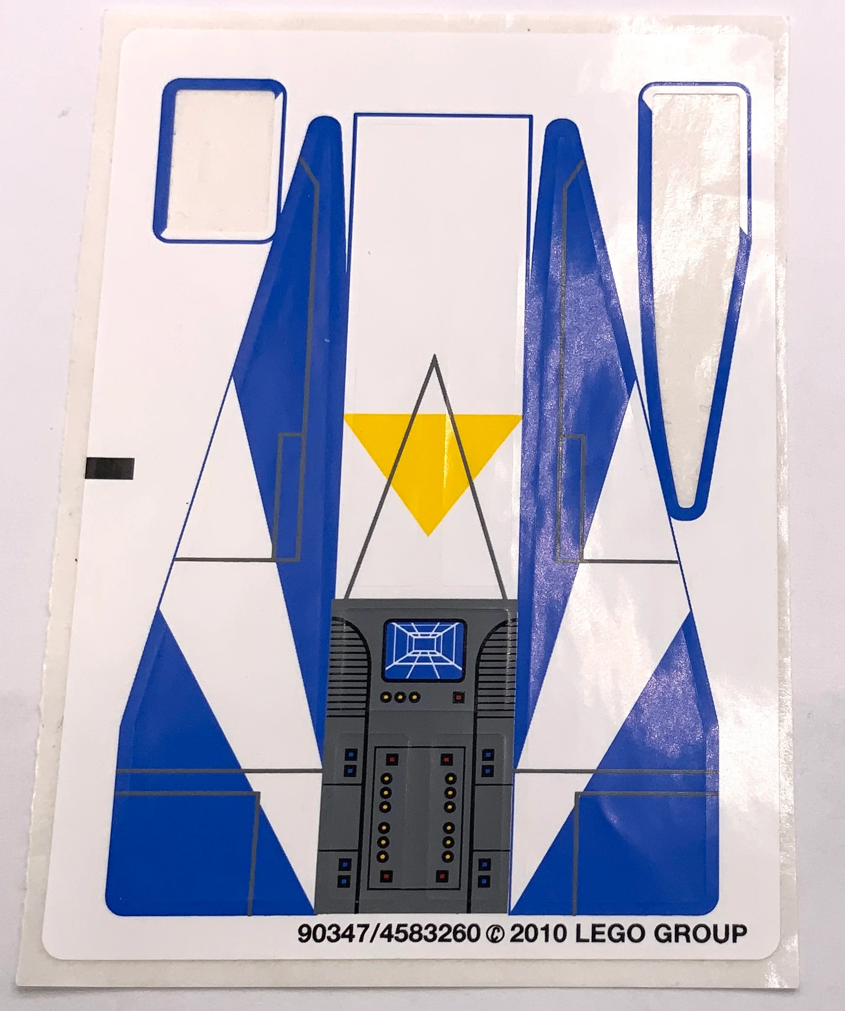 Sticker Sheet for Set Plo Koon's Jedi Starfighter, 8093 - (90347/4583260), Part# 8093stk01 - Image 3