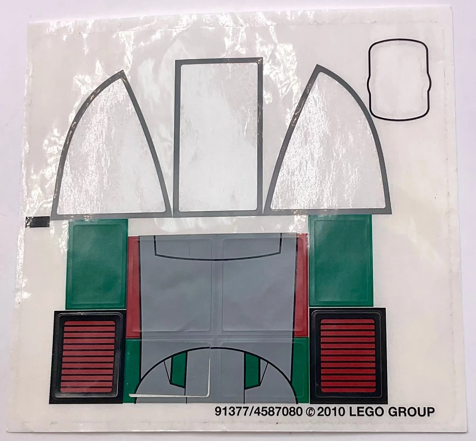 Sticker Sheet for Set Slave I - 3rd Edition, 8097 - (91377/4587080), Part# 8097stk01