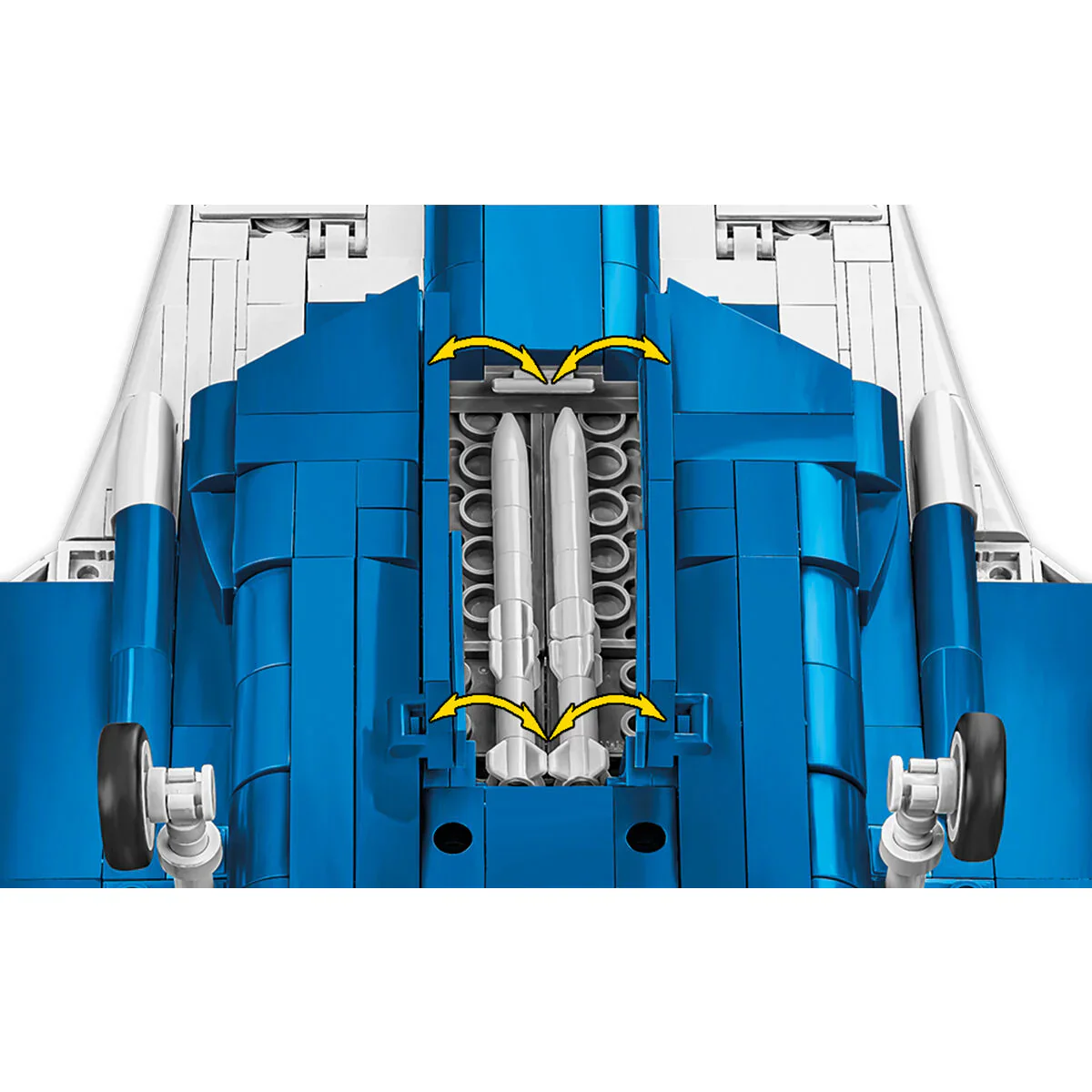 Su-57 FELON Fighter: COBI Set #5909 - Image 7