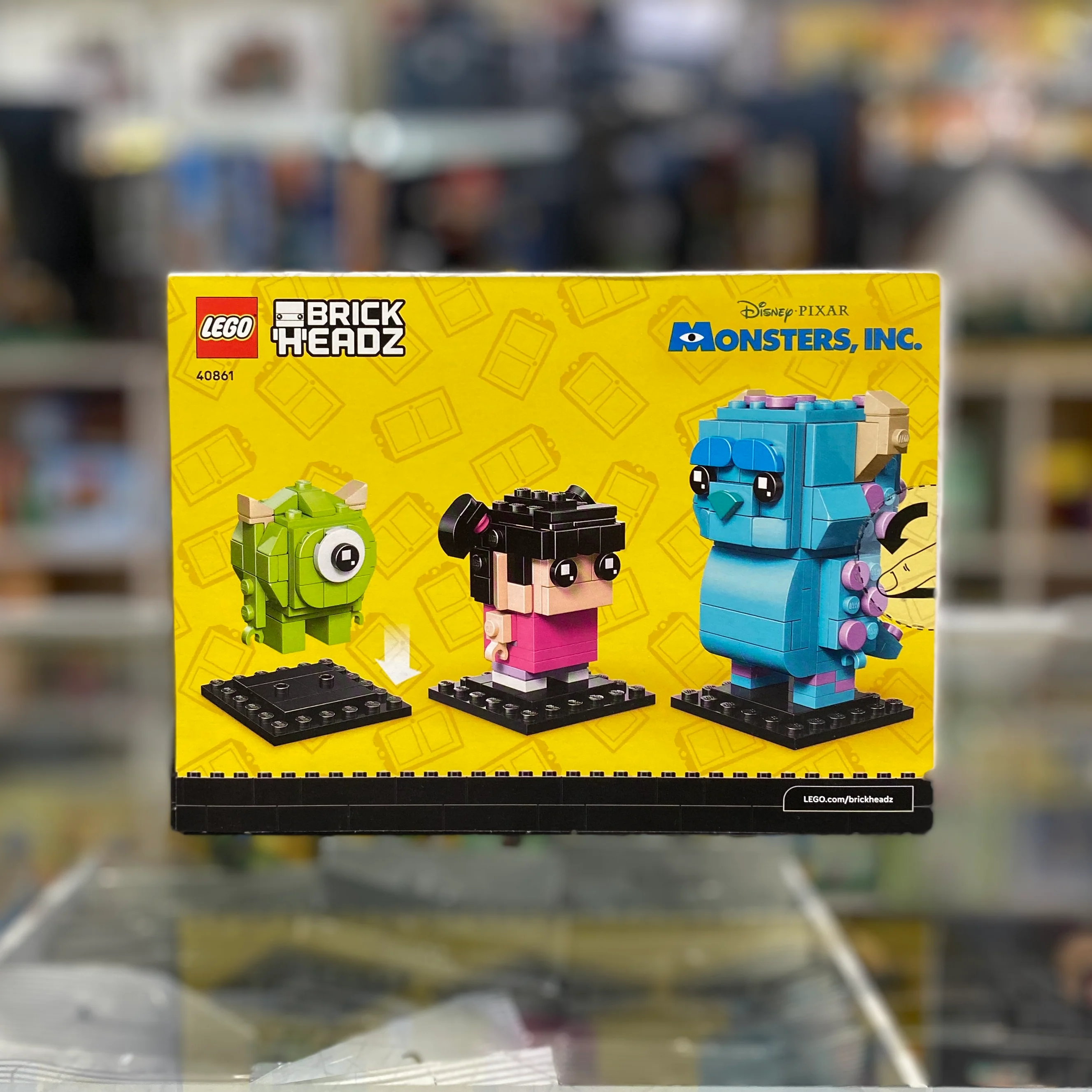Sulley, Mike and Boo Figures, 40861 - LEGO® BrickHeadz set - Image 2