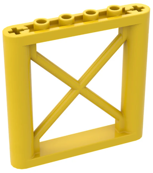 Support 1x6x5 Girder Rectangular, Part# 64448 - Image 7