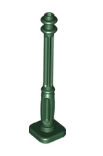 Support 2x2x7 Lamp Post with 4 Base Flutes, Part# 11062 - Image 2