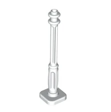 Support 2x2x7 Lamp Post with 4 Base Flutes, Part# 11062 - Image 3