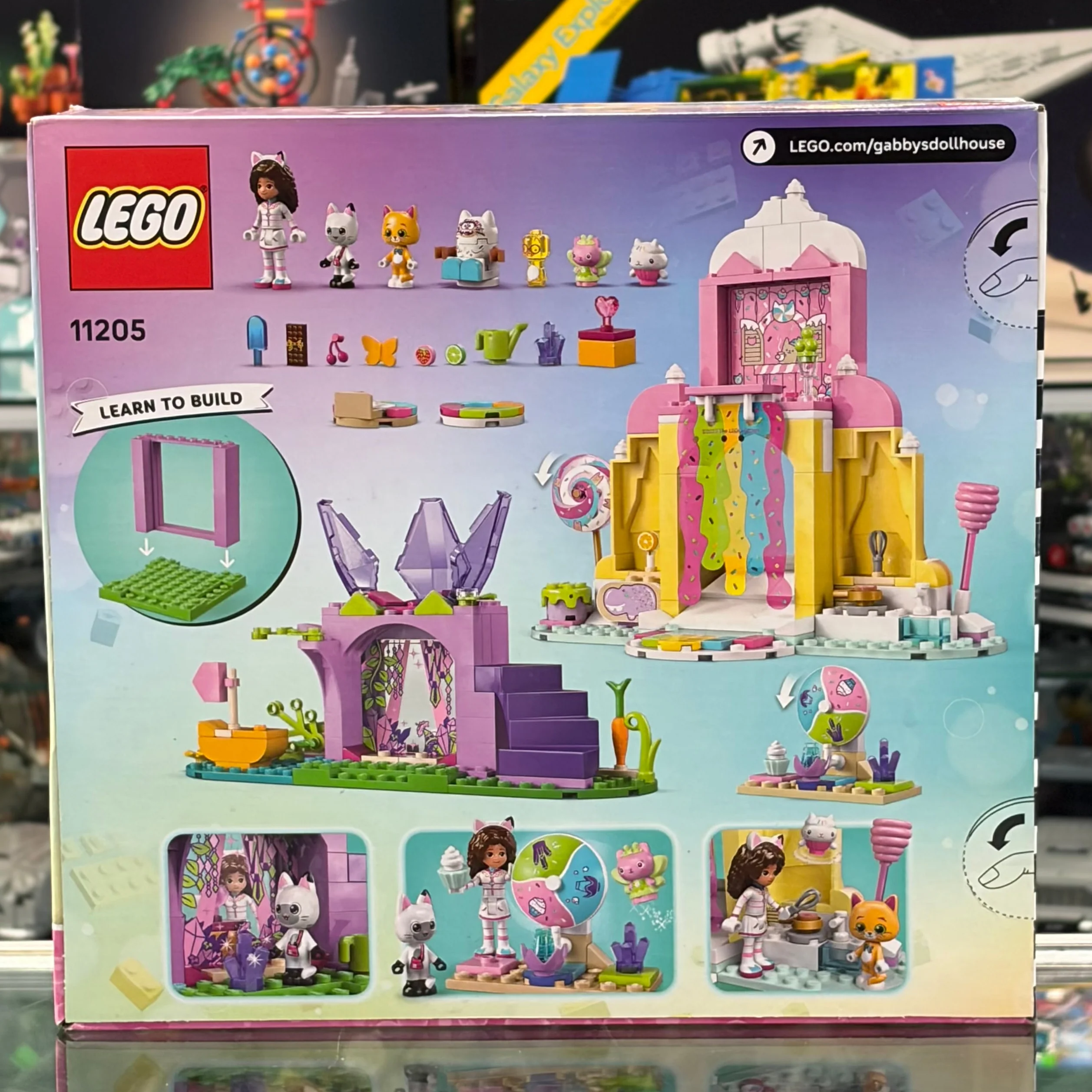 Sweet Treat Mountain & Kitty Garden, 11205 - LEGO® Gabby's Dollhouse - Image 2
