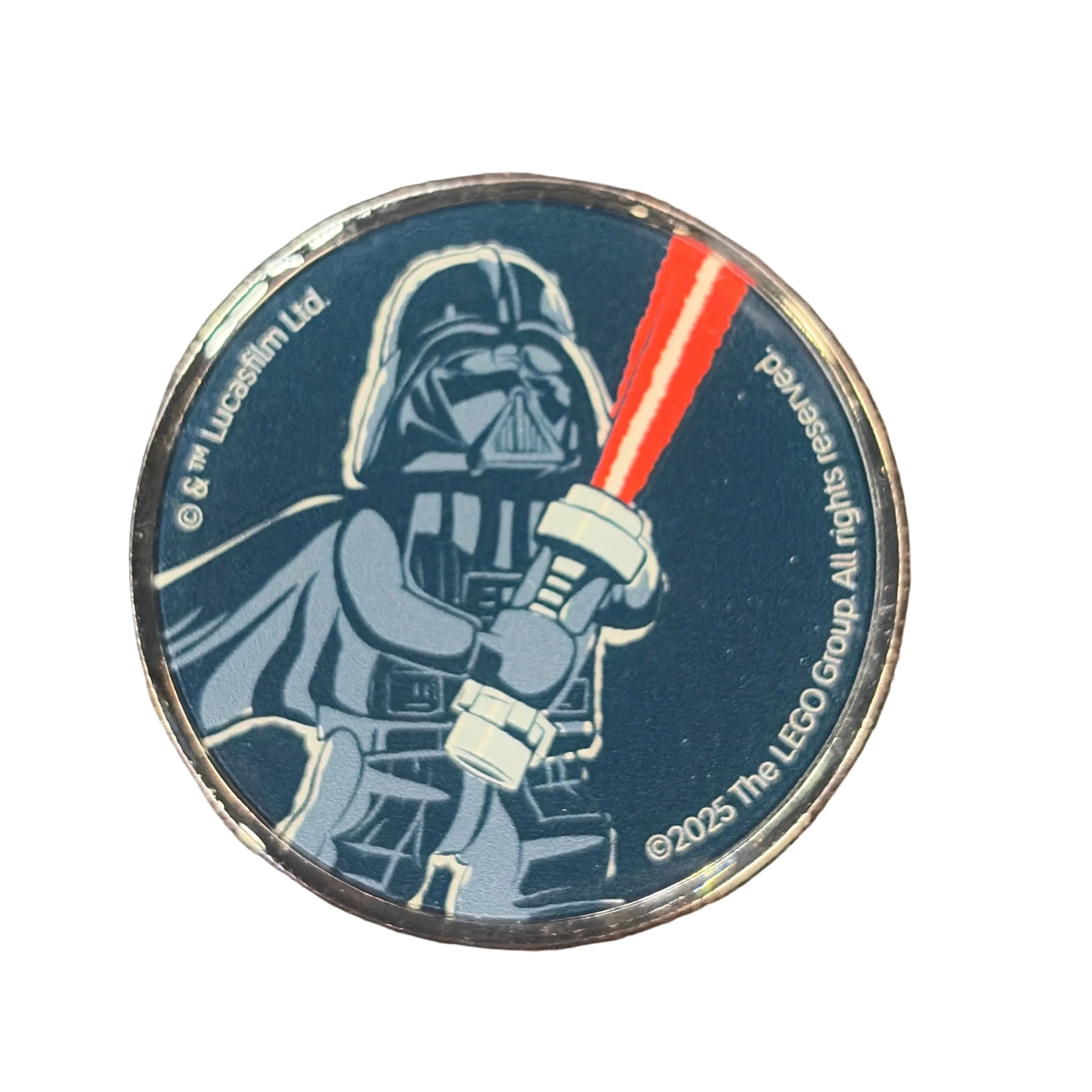 Target Lego Star Wars Promo Coin 2026 - Chewbacca, Luke Skywalker, and Darth Vader - Image 3