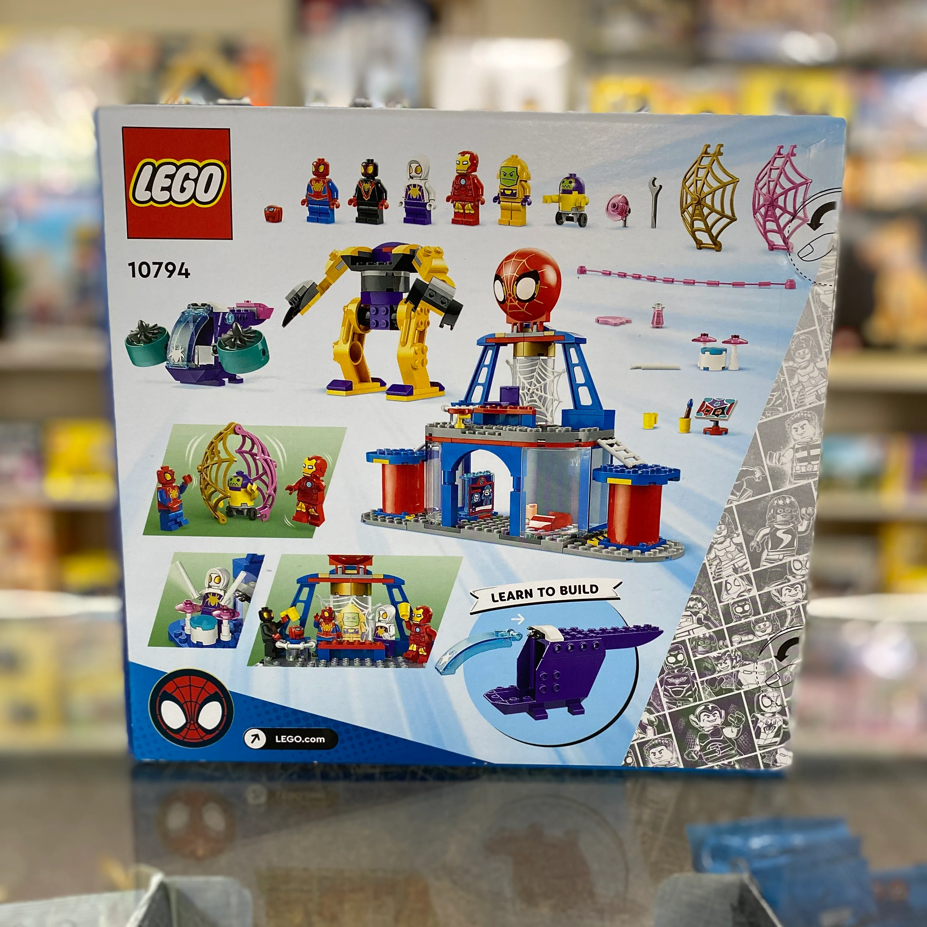 Team Spidey Web Spinner Headquarters, 10794 - LEGO® Marvel Set - Image 2