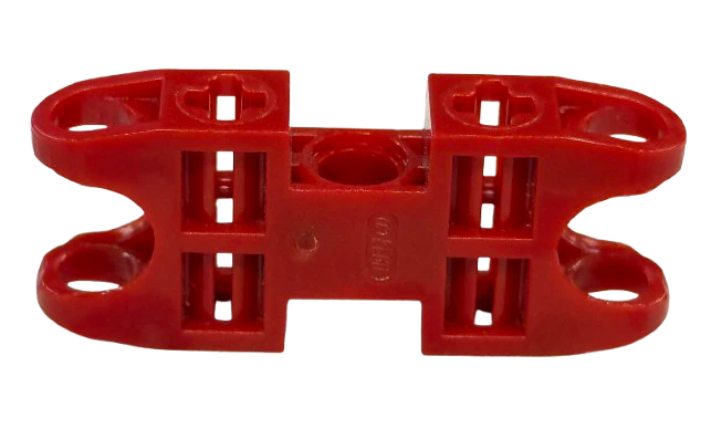 Technic, Axle and Pin Connector 2 x 5 with 2 Ball Joint Sockets, Open Sides, Part# 47296 - Image 4