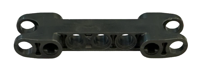 Technic, Axle and Pin Connector 2 x 7 with 2 Ball Joint Sockets, Rounded Ends, Part# 50898 - Image 14