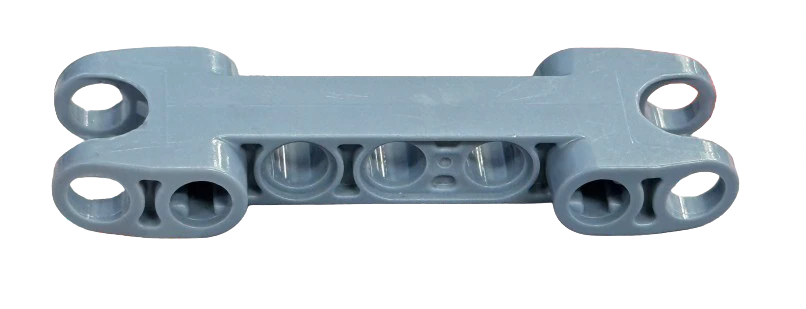 Technic, Axle and Pin Connector 2 x 7 with 2 Ball Joint Sockets, Rounded Ends, Part# 50898 - Image 15