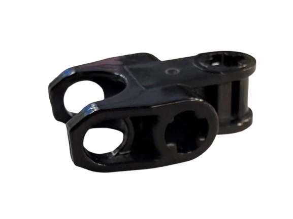 Technic, Axle Connector 2 x 3 with Ball Joint Socket - Closed Sides, Angled Forks with Closed Axle Holes, Part# 60176 - Image 7