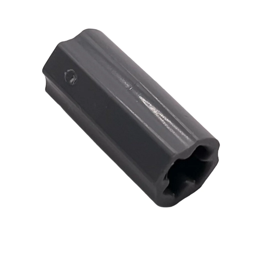 Technic, Axle Connector 2L (Smooth with x Hole + Orientation), Part# 6538c