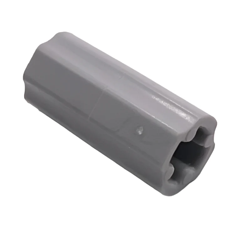 Technic, Axle Connector 2L (Smooth with x Hole + Orientation), Part# 6538c - Image 3