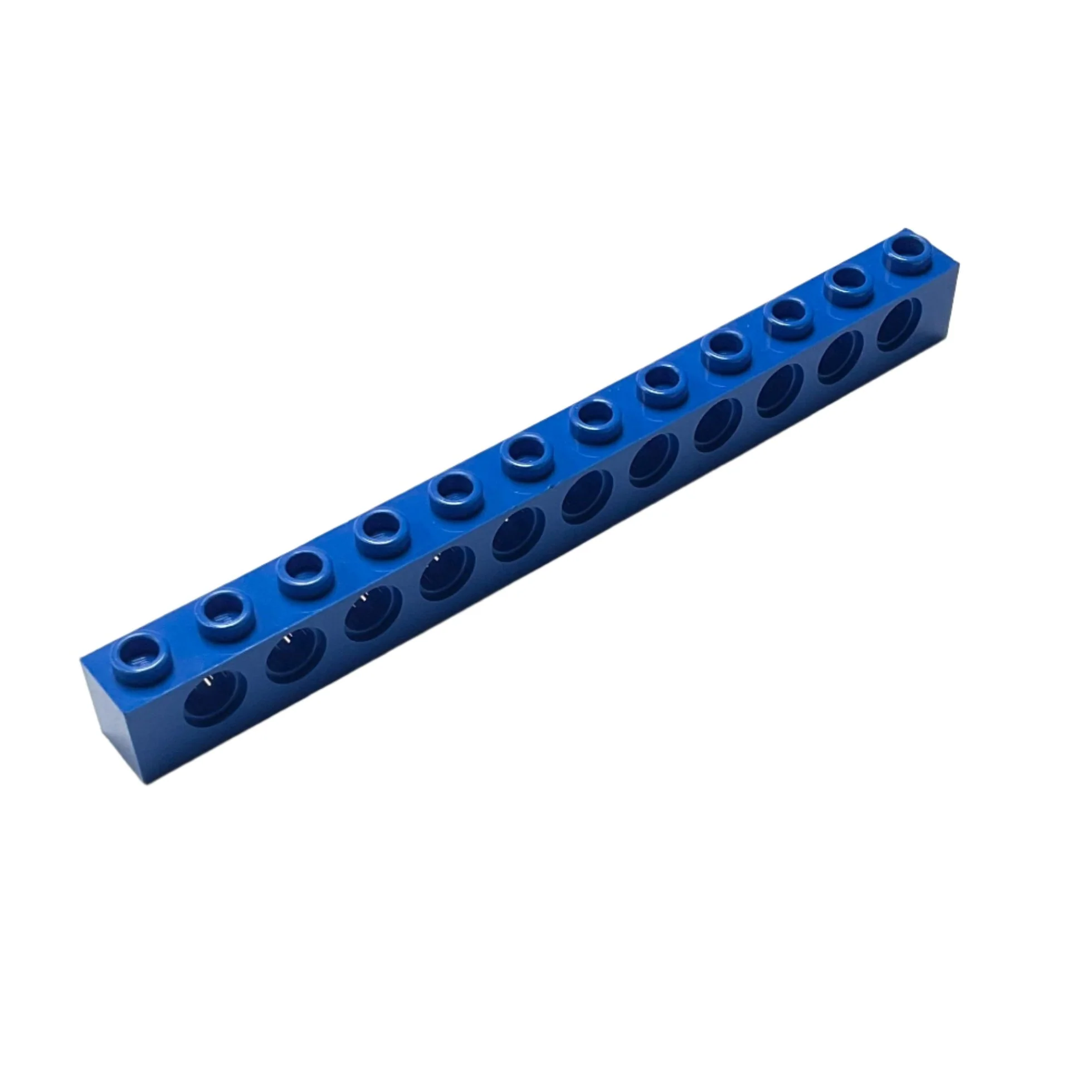 Technic, Brick 1x12 with Holes, Part# 3895 - Image 3