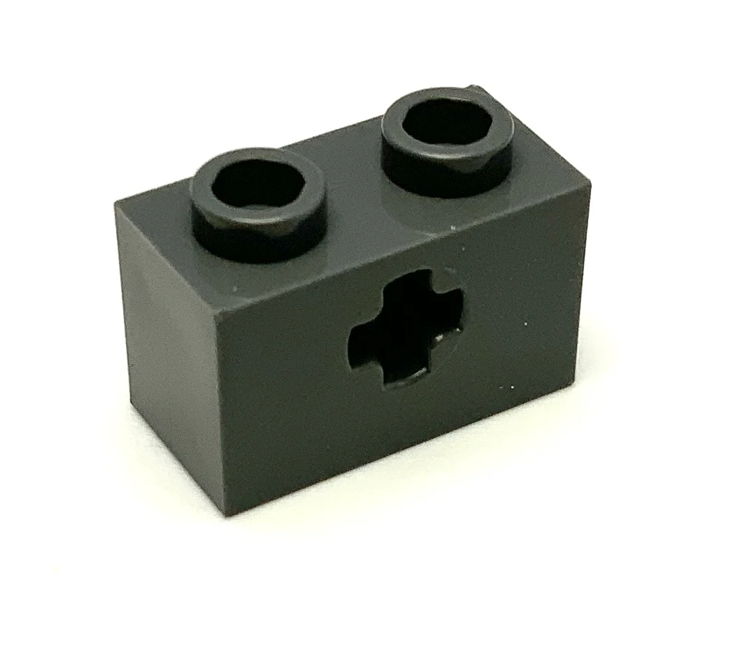 Technic, Brick 1x2 with Axle Hole, Part# 32064 - Image 11