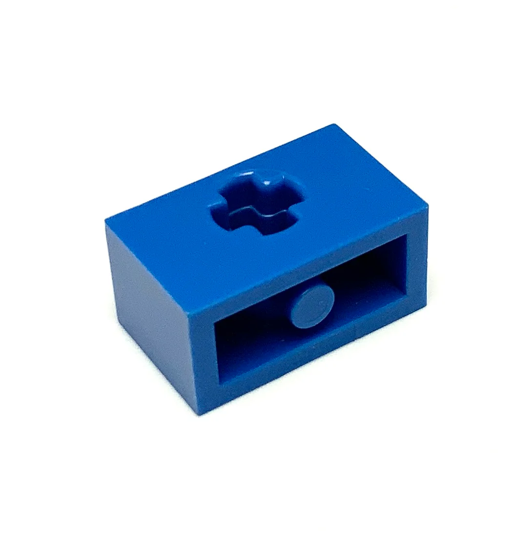 Technic, Brick 1x2 with Axle Hole, Part# 32064 - Image 16