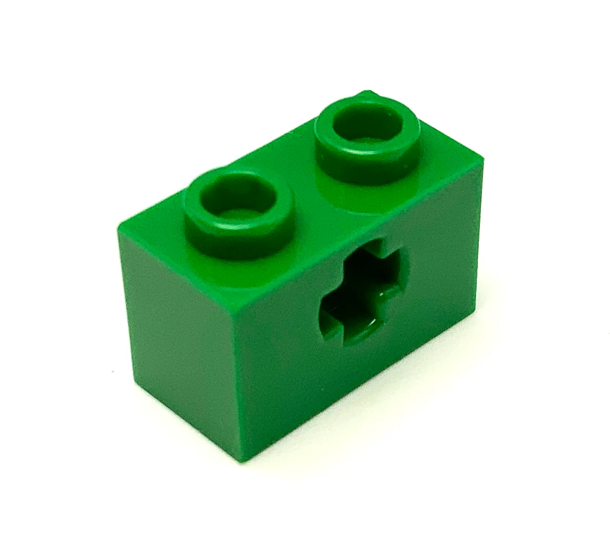 Technic, Brick 1x2 with Axle Hole, Part# 32064 - Image 4