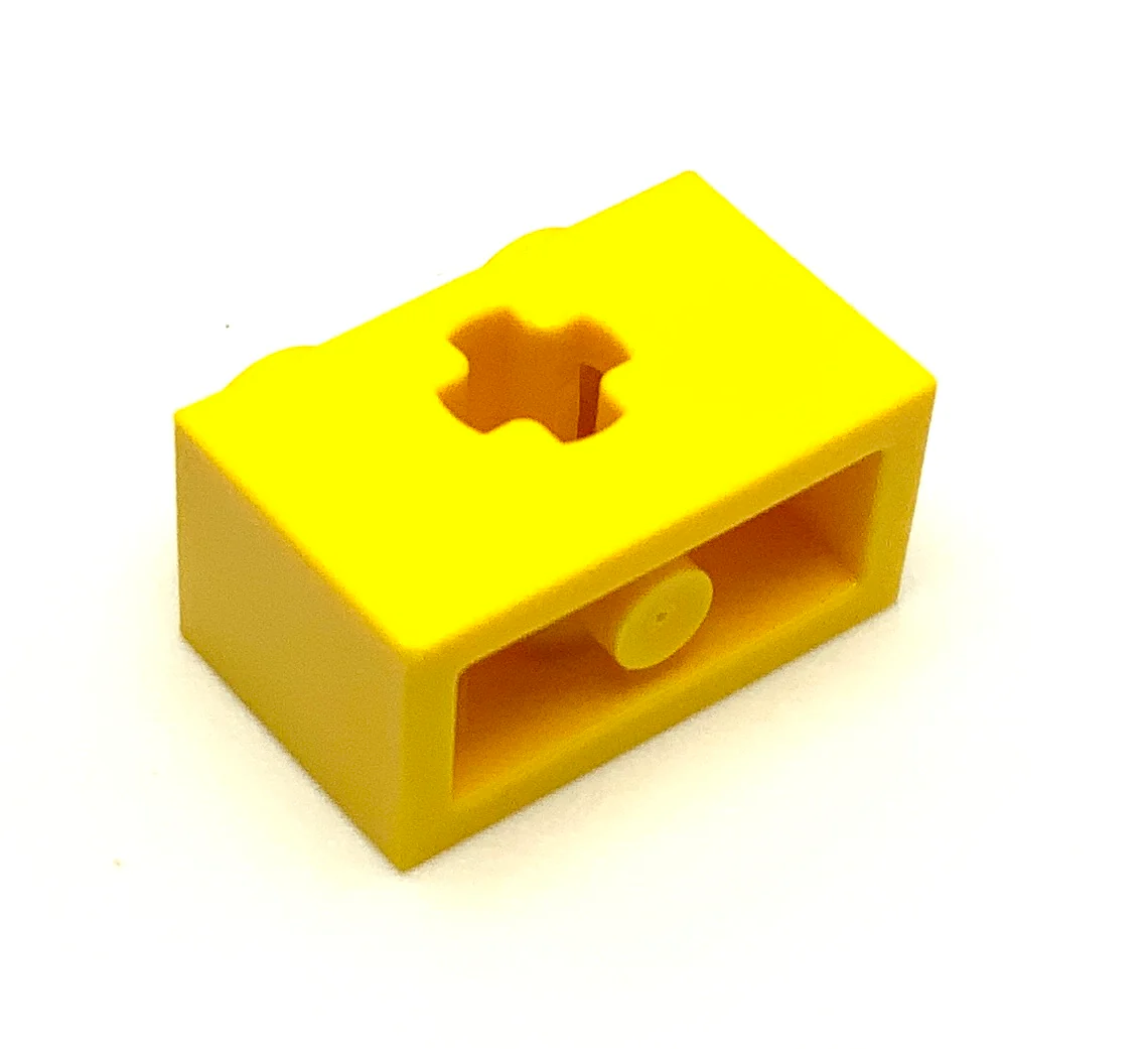 Technic, Brick 1x2 with Axle Hole, Part# 32064 - Image 6