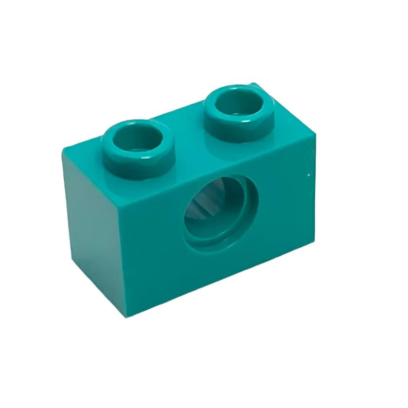Technic, Brick 1x2 with Hole, Part# 3700 - Image 15