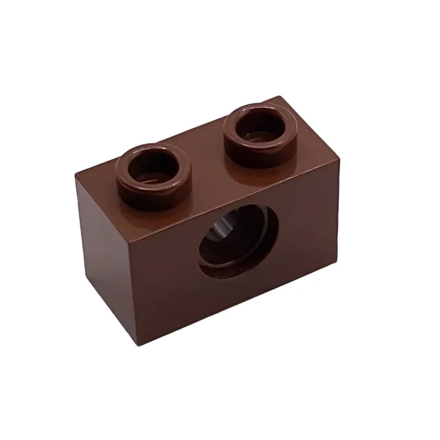 Technic, Brick 1x2 with Hole, Part# 3700 - Image 18