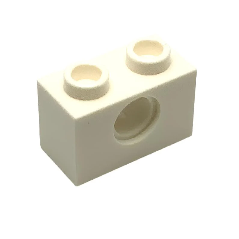 Technic, Brick 1x2 with Hole, Part# 3700 - Image 4