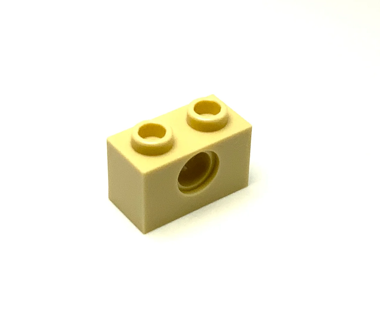 Technic, Brick 1x2 with Hole, Part# 3700 - Image 5