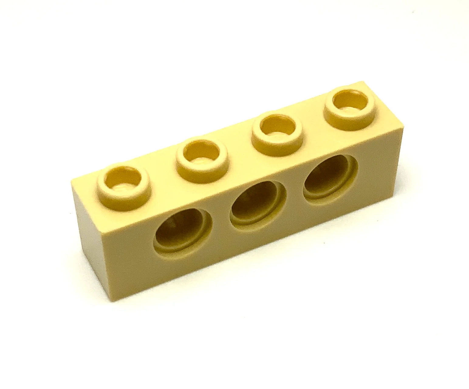 Technic, Brick 1x4 with Holes, Part# 3701 - Image 4