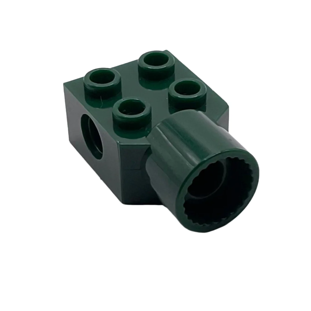 Technic, Brick Modified 2x2 with Pin Hole and Rotation Joint Socket Part# 48169 - Image 4