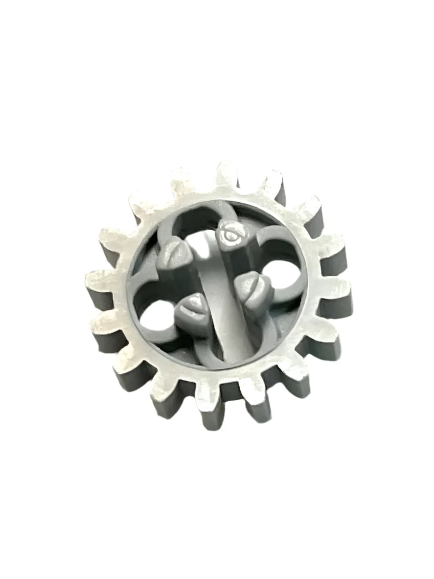 Technic, Gear 16 Tooth - Axle Hole with Open Sides, Part# 4019