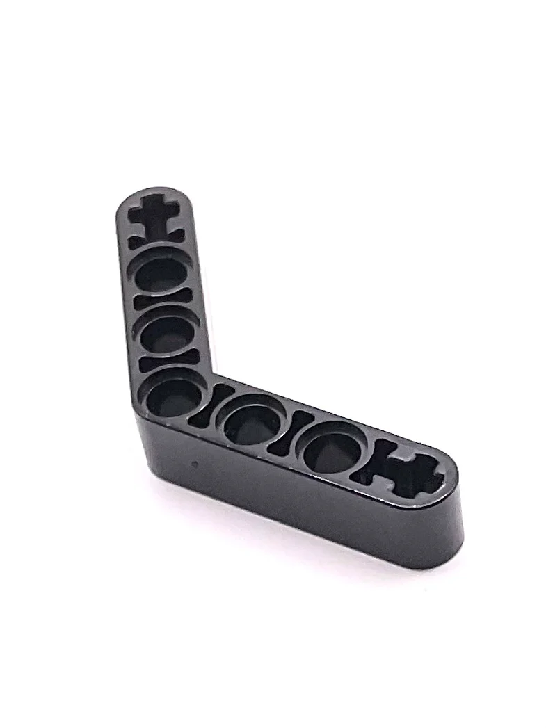 Technic, Liftarm, Modified Bent Thick 1 x 7 (4 - 4), Part# 32348 - Image 2