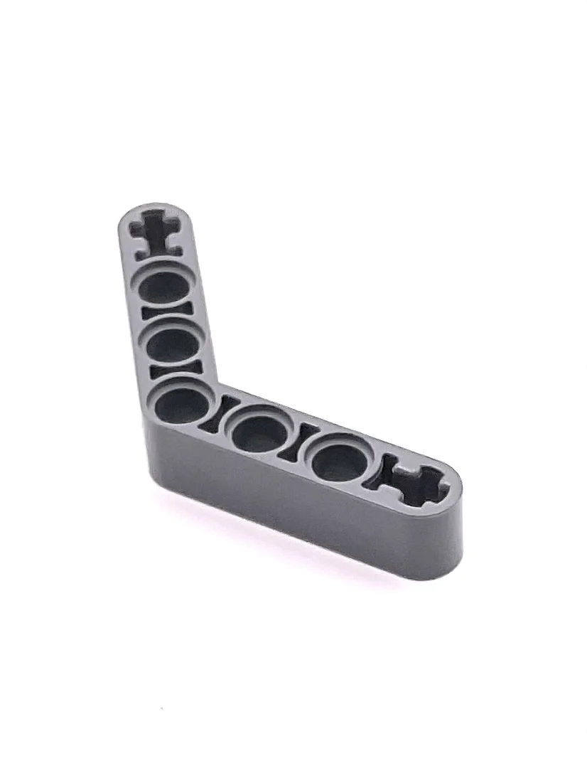 Technic, Liftarm, Modified Bent Thick 1 x 7 (4 - 4), Part# 32348 - Image 4