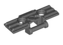 Technic Link, Tread Wide with 2 Pin Holes, Part# 57518 - Image 3