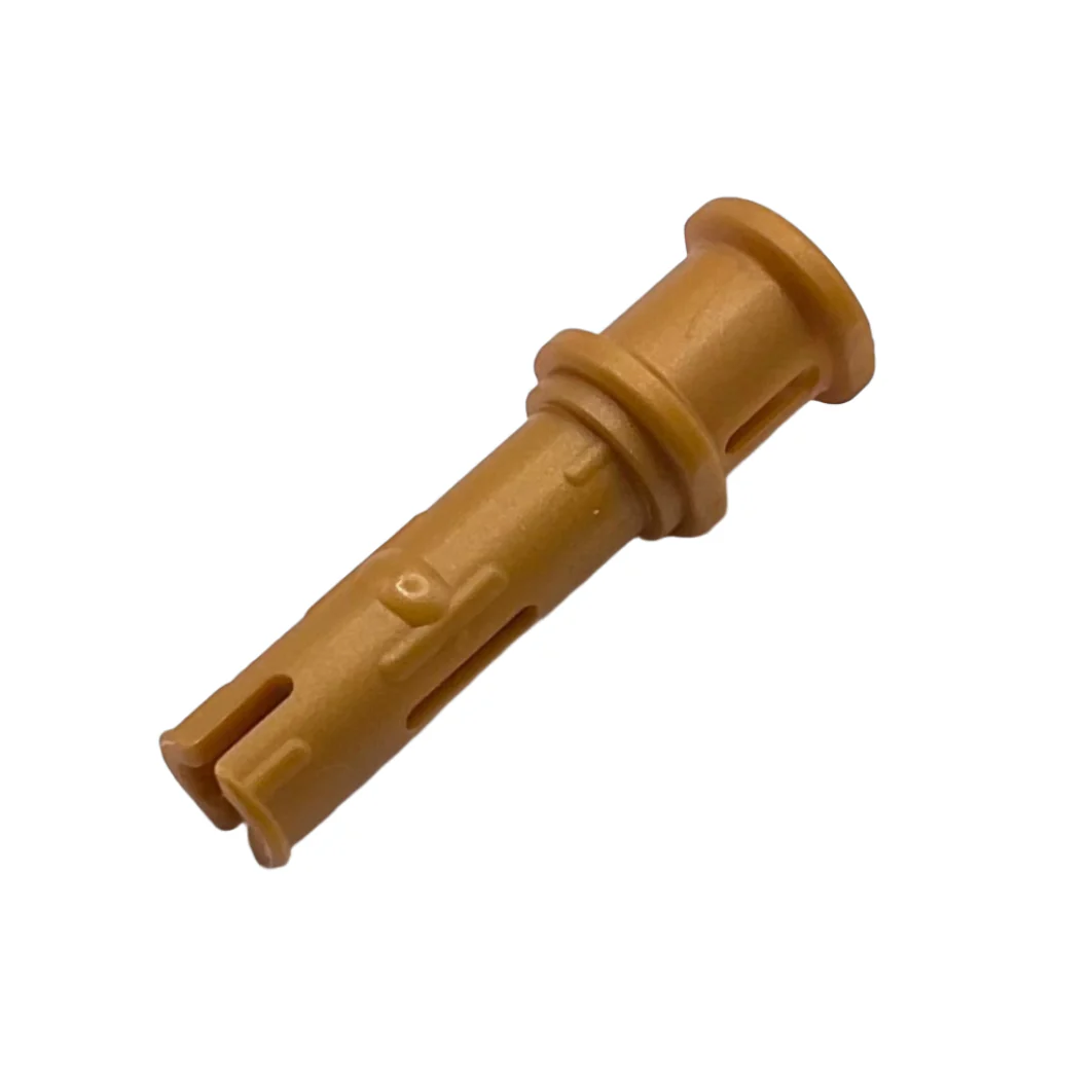 Technic, Pin 3L with Friction Ridges and Stop Bush, Part# 32054 - Image 2