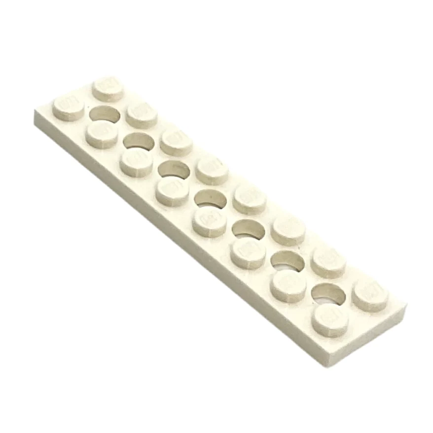 Technic, Plate 2x8 with 7 Holes, Part# 3738 - Image 5