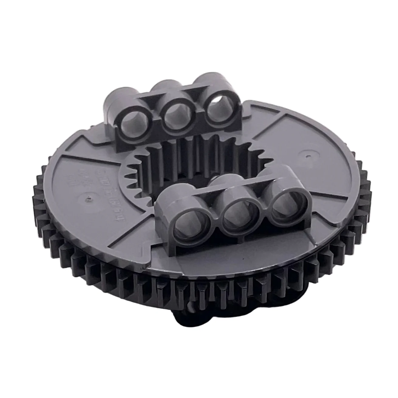 Technic Turntable 56 Tooth with Black Top (48452 / 48168), Part# 48452cx1